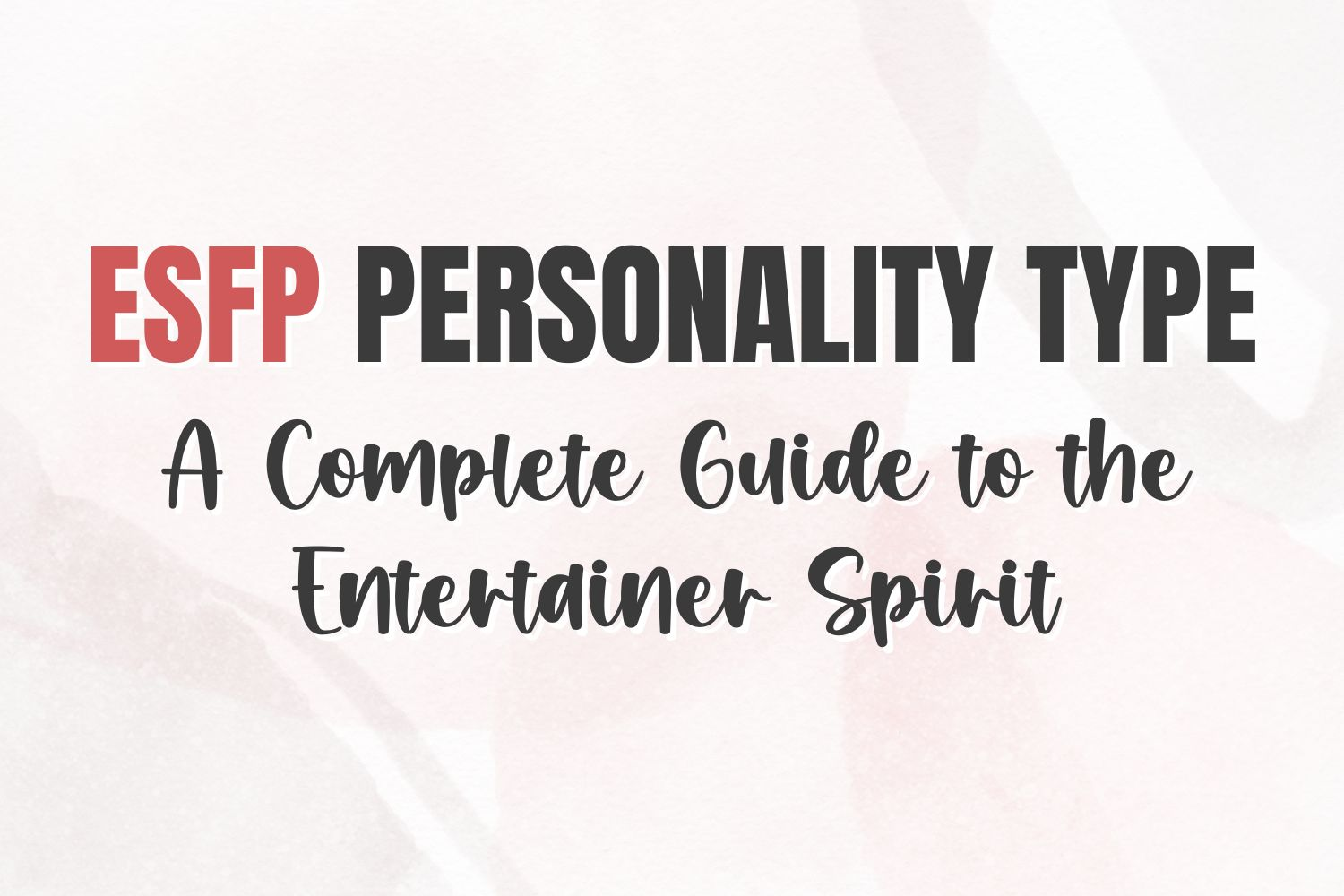 ESFP personality type